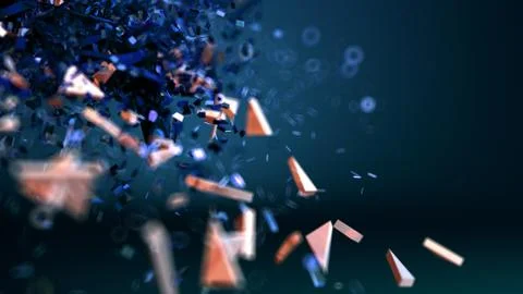 Abstract black background. 3d illustration, 3d rendering. Illustrazione stock