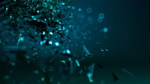 Abstract black background. 3d illustration, 3d rendering. Illustrazione stock