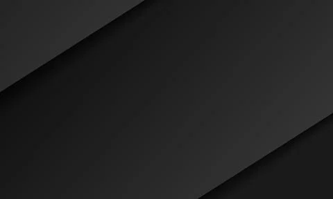 Abstract black background with 3d paper texture design. Illustrazione stock