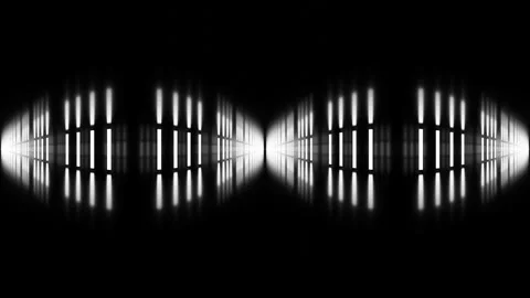 Abstract black background architecture glossy room panorama vr environment map Video stock 263928545