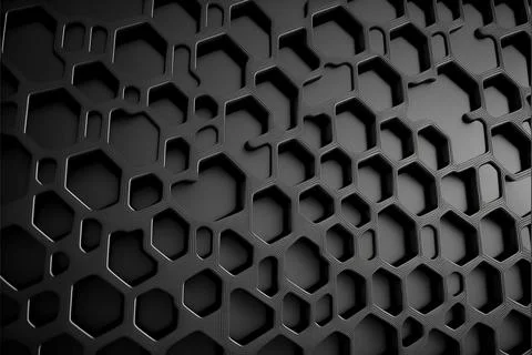 Abstract black background, closeup texture of black color ,Made by AI,Artif.. Stock Illustration