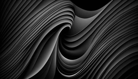 Abstract black background, closeup texture of black color Stock Illustration