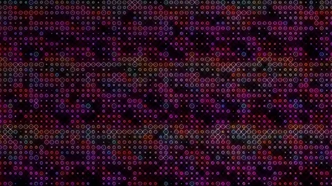 Abstract black background with a colorful glowing light line shape 스톡 동영상 224840445