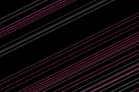 Abstract black background with colorful light streaks Stock Illustration