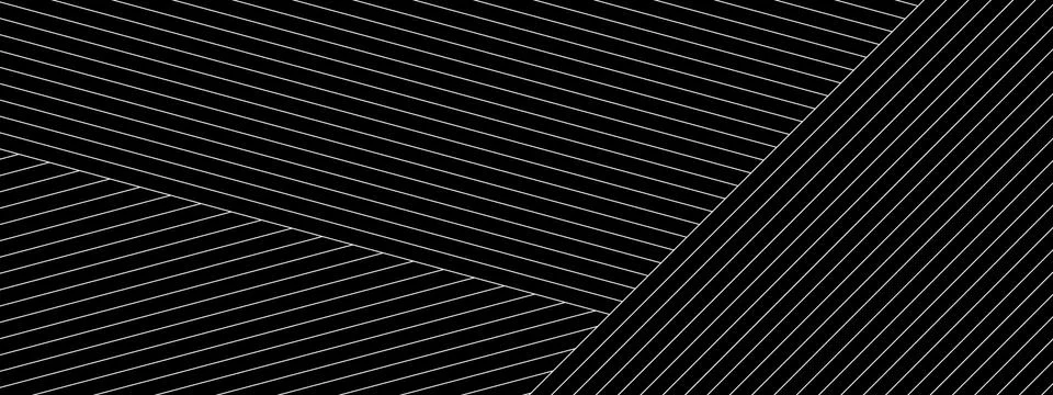 Abstract black background with diagonal lines. Modern dark abstract vector. Illustrazione stock
