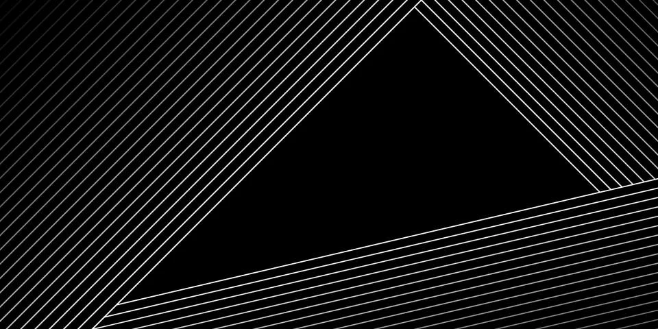 Abstract black background with diagonal lines. Modern dark abstract vector . Stock Illustration