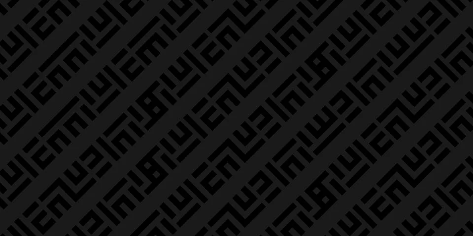 Abstract black background with diagonal lines. Modern dark abstract vector  Stock Illustration