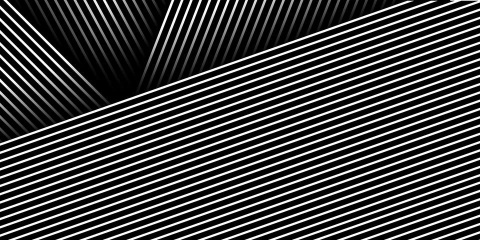 Abstract black background with diagonal lines. Modern dark abstract vector  Illustrazione stock