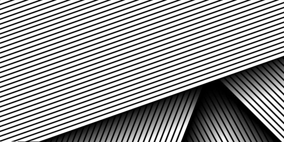 Abstract black background with diagonal lines. Modern dark abstract vector Stock Illustration