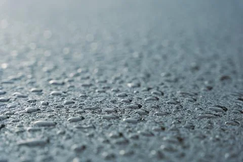 Abstract black background with drops Foto stock