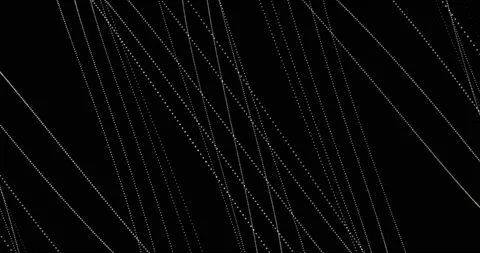 Abstract black background with dynamic White3d lines. template for editing Видео 162782498