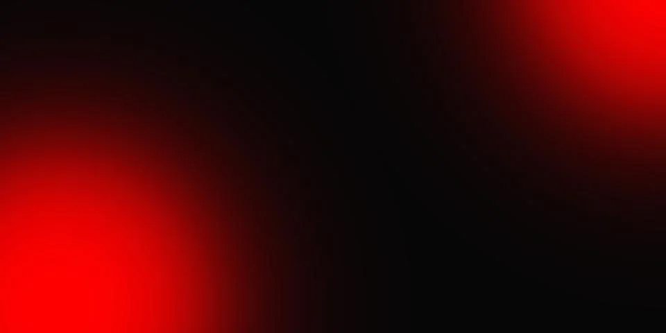 Abstract black background featuring two red light leaks positioned diagonally Stock Illustration