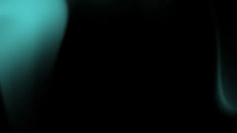 Abstract black background with flowing bluegreen light. Stock Footage 334496818