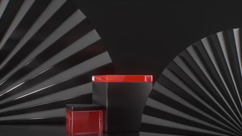 Abstract Black Background Stock-Footage 265419798