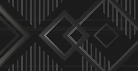 Abstract black background with gradient patterns - Vector Illustrazione stock