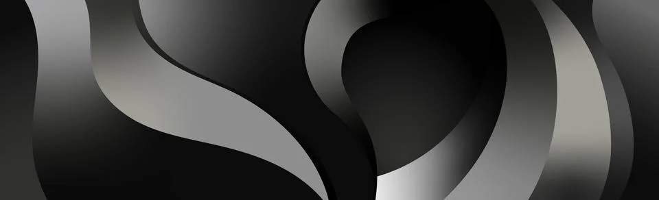 Abstract black background with gradient patterns - Vector イラスト素材