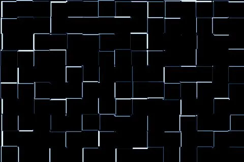 Abstract black background labyrinth Stock Illustration