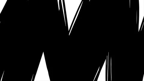 Abstract black background with large bold white graphic elements resembling Stock Illustration