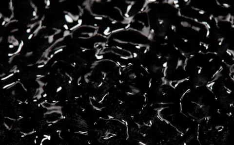 Abstract Black Background Liquid Texture Stock Photos