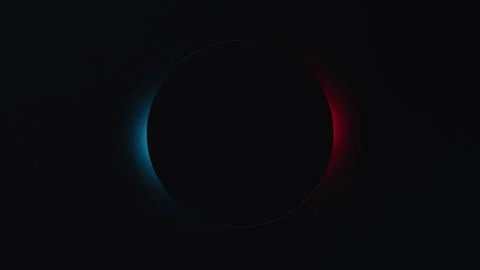 Abstract black background with neon moving glowing light. Stock Footage 323809146