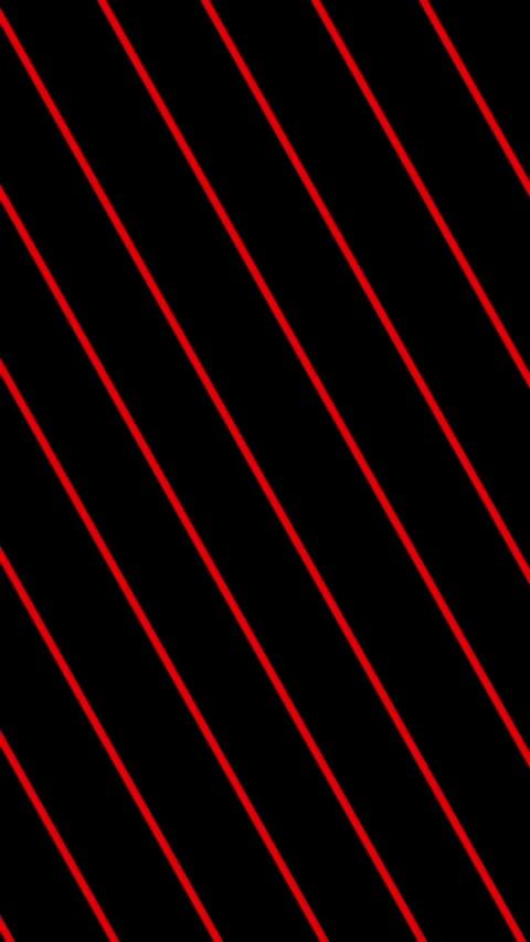 Abstract Black Background with Red Diagonal Lines Minimal Geometric Pattern.. Stock Footage 332543251