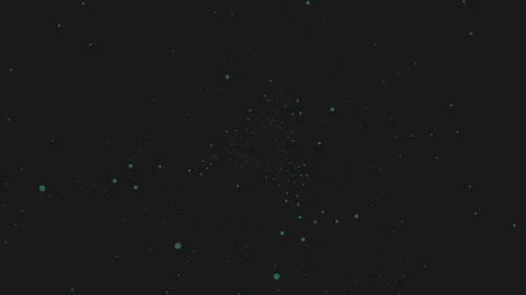 Abstract black background with scattered white dots Stockbeeldmateriaal 303193985