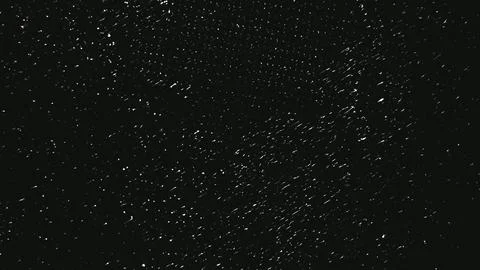 Abstract black background with scattered white sparkling dots, starry night.. Foto stock