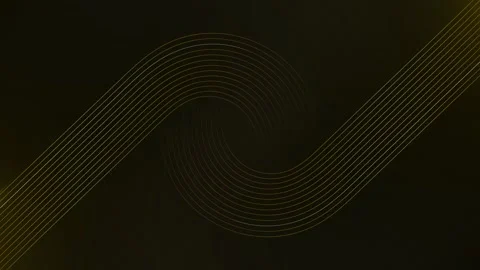 Abstract black background with shiny gold geometric lines Luxury style animation 스톡 동영상 249667141