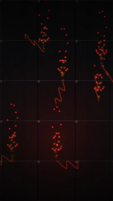Abstract black background with subtle glowing grid lines and futuristic geo.. Stock Footage 345493500