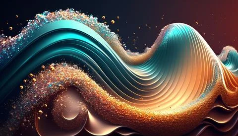 Abstract black background. UI UX Design. Creative your project Stock Illustration