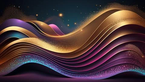 Abstract black background. UI UX Design. Creative your project Stock Illustration