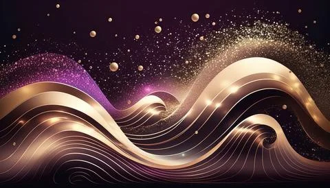 Abstract black background. UI UX Design. Creative your project Stock Illustration