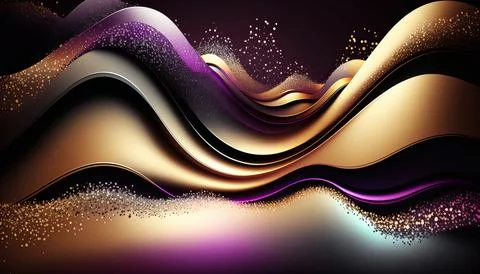 Abstract black background. UI UX Design. Creative your project Stock Illustration