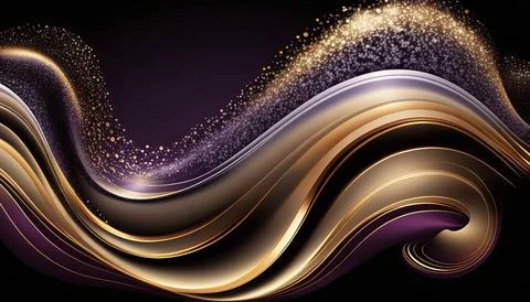 Abstract black background. UI UX Design. Creative your project Stock Illustration