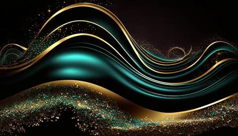Abstract black background. UI UX Design. Creative your project Illustrazione stock