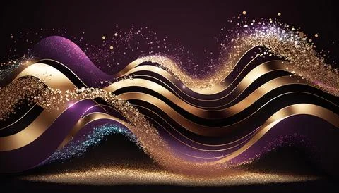 Abstract black background. UI UX Design. Creative your project Stock Illustration