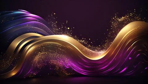Abstract black background. UI UX Design. Creative your project Stock Illustration