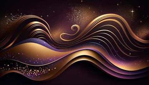 Abstract black background. UI UX Design. Creative your project Stock Illustration