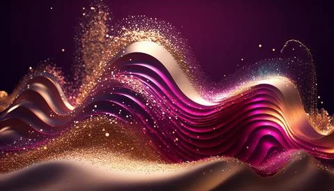 Abstract black background. UI UX Design. Creative your project Stock Illustration