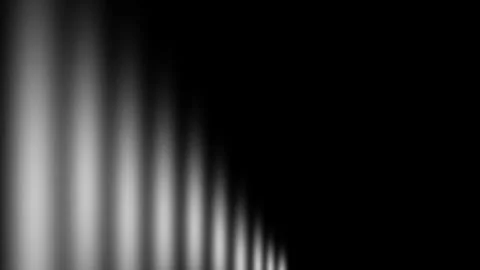 Abstract Black Background with Vertical White Light Beams and Gradient Glow Stock Illustration