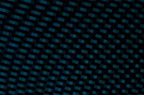 Abstract black background of waves from blue rectangles tones. Point gradient 库存插图