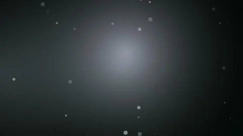 Abstract black background with white floating dots 스톡 일러스트