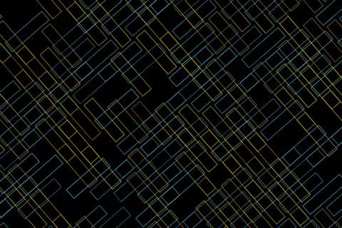 Abstract black background with white geometric lines pattern Illustrazione stock