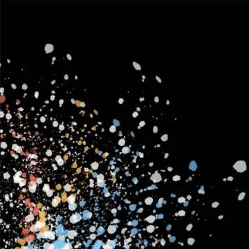 Abstract black background whith inc spots for wallpaper design. Ink stain Stock Illustration