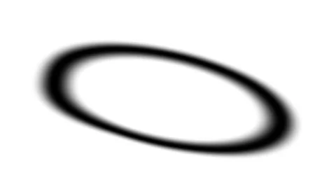 Abstract black blur linear abstract curved wavy circle for background, wall.. Stock Photos