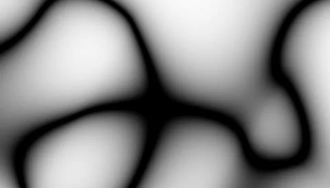 Abstract black blur thin linear abstract curved wavy wide pattern for backgro Stock Illustration