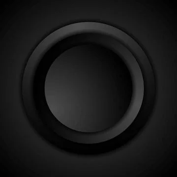 Abstract black circle vector background Abstract black circle modern backg... Foto stock