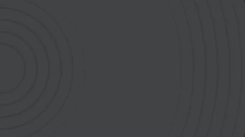 Abstract black circles pristine backdrop loop animation. Stock Footage 286409078