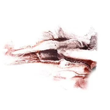 Abstract Black, claret drawing stroke ink watercolor brush water Stock Illustration
