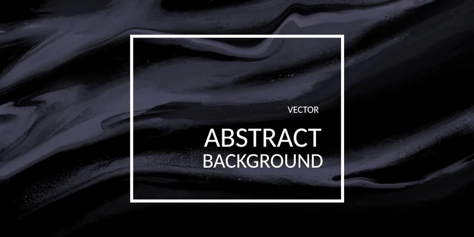 Abstract black color marble texture, Fluid design backgrounds Stock Illustration